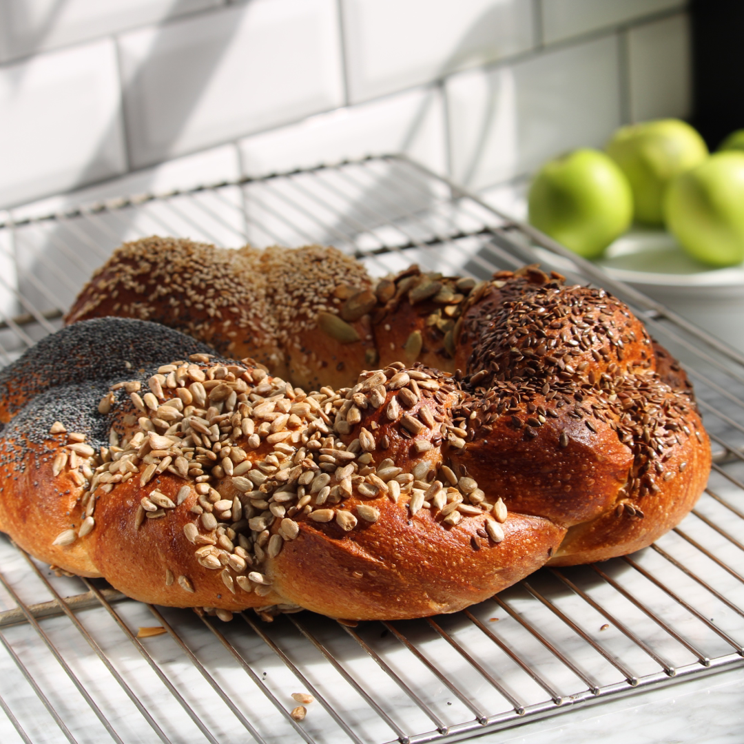 Round Challa Bread