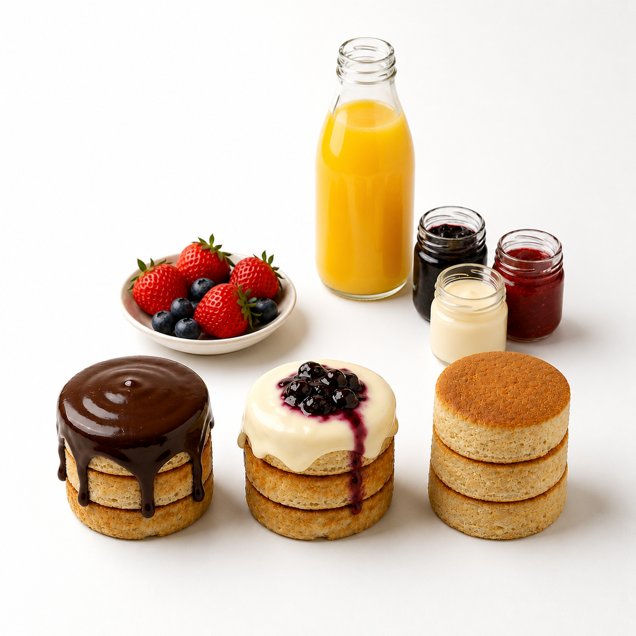 BENEDICT PANCAKE BOX