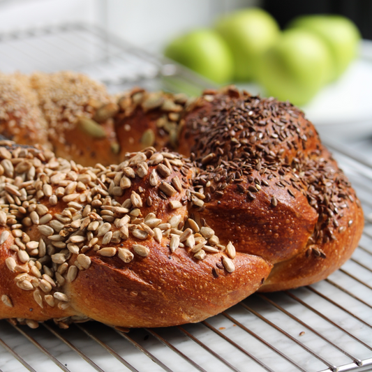 Round Challa Bread